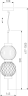 Подвесной светильник Plaza Eurosvet 50186/2 хром (a053016)