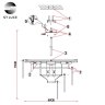 Люстра на штанге ST Luce Stabia SL1230.102.08