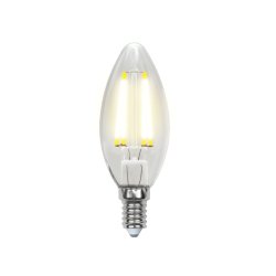 Филаментная светодиодная лампа E27 10W 3000K (теплый) Air Uniel LED-G95-10  LED-C35-7.5W-WW-E14-CL GLA01TR