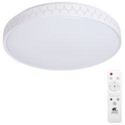 Потолочный светодиодный светильник с ПДУ Arte Lamp SIMONE A2682PL-72WH