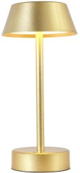 Настольная светодиодная лампа Santa Crystal Lux SANTA LG1 GOLD