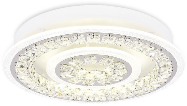 Потолочная светодиодная люстра с ПДУ Ambrella light Ice FA154