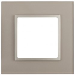 Рамка 1-постовая ЭРА Elegance 14-5101-04 Б0034473