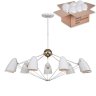 Подвесная люстра с лампочками Favourite Humpen 1758-9P+Lamps E14 P45