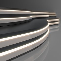 5м. Неоновая лента белого цвета 4200К, 10W, 24V, 120LED/m, IP65 Elektrostandard 24V 10W 120Led 2835 IP65 (a056259)