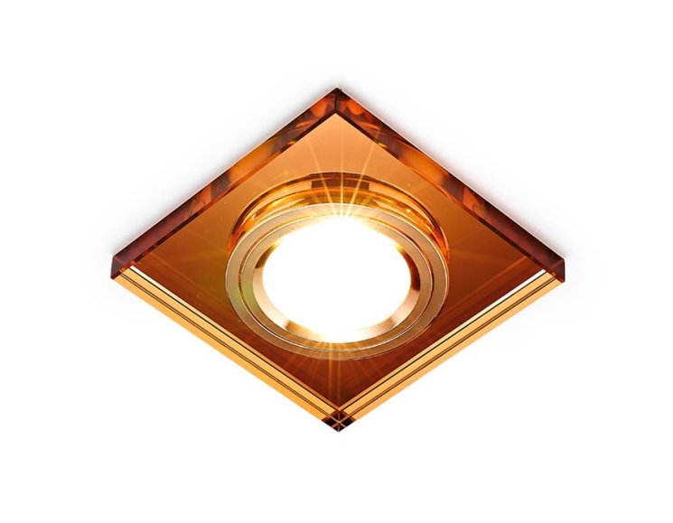 Встраиваемый точечный светильник MR16 Ambrella light Organic spot 8170 BR