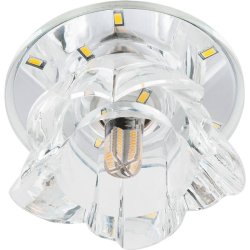 Встраиваемый светильник с подсветкой Fametto Luciole DLS-L125 G9 GLASSY-CLEAR UL-00000376