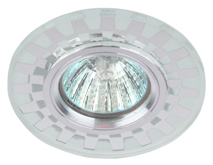 Встраиваемый светильник c LED подсветкой Эра DK LD47 SL (Б0037358)