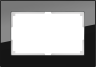 Рамка для двойной розетки (черный) Werkel W0081108