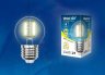 Филаментная лампа E27 6W 3000K (теплый) Air Uniel LED-G45-6W-WW-E27-CL GLA01TR (UL-00002203)