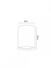 Светильник с лампочкой Arte Lamp Torre A1532PL-1WH+Lamps Gu10