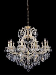 ISABEL SP11 GOLD/TRANSPARENT Подвесная люстра CRYSTAL LUX ISABEL