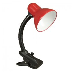 Настольная лампа на прищепке WINKRUS MT-209D RED