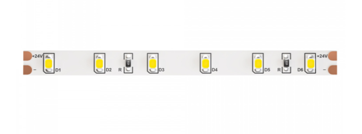 5м. Светодиодная лента белого цвета 4000К, 4,8W, 24V, 60LED, IP20 Led strip Maytoni 10137