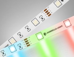 5м. Светодиодная лента RGB, 5050, 7,2W, 12V, 30LED/m, IP20 Ambrella light ILLUMINATION LED Strip GS2201