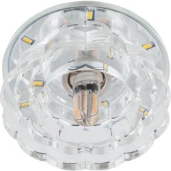 Встраиваемый светильник с подсветкой Fametto Luciole DLS-L124 G9 GLASSY-CLEAR UL-00000375