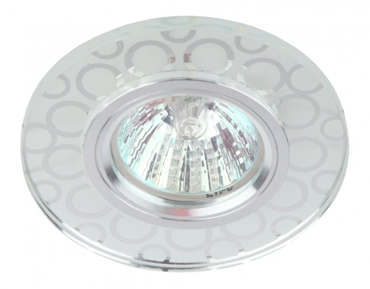 Встраиваемый светильник c LED подсветкой Эра DK LD46 SL (Б0037357)