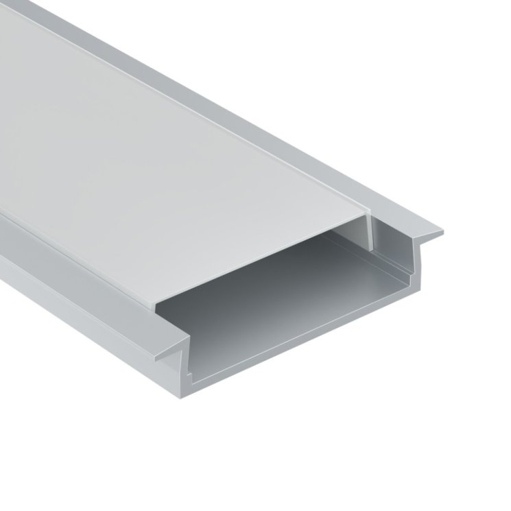 2м. Встраиваемый алюминиевый профиль для светодиодной ленты Maytoni Led strip ALM003S-2M