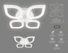 Потолочная светодиодная люстра с пультом ДУ (инфракрасный) Ambrella light Acrylica FA4488