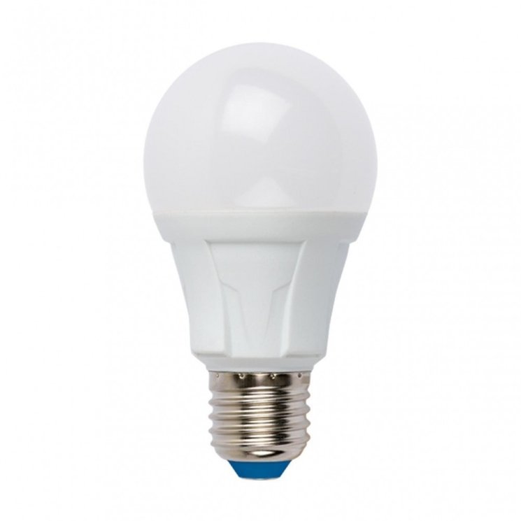 Диммируемая светодиодная лампа E27 10W 6500K (холодный) Uniel LED-A60 10W-6500K-E27-FR-DIM PLP01WH (UL-00004285)