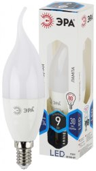 Светодиодная лампа E14 9W 4000К (белый) Эра LED BXS-9W-840-E14 (Б0027974)