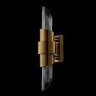 Бра Crystal Lux с лампочками JUSTO AP2 BRASS+Lamps E14 Свеча