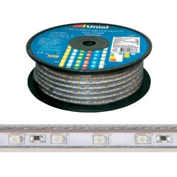 Светодиодная влагозащищенная лента (UL-00000858) Uniel 8W/m 60LED/m 2835SMD белый 50M ULS-2835-60LED/m-10mm-IP67-220V-8W/m-50M-W