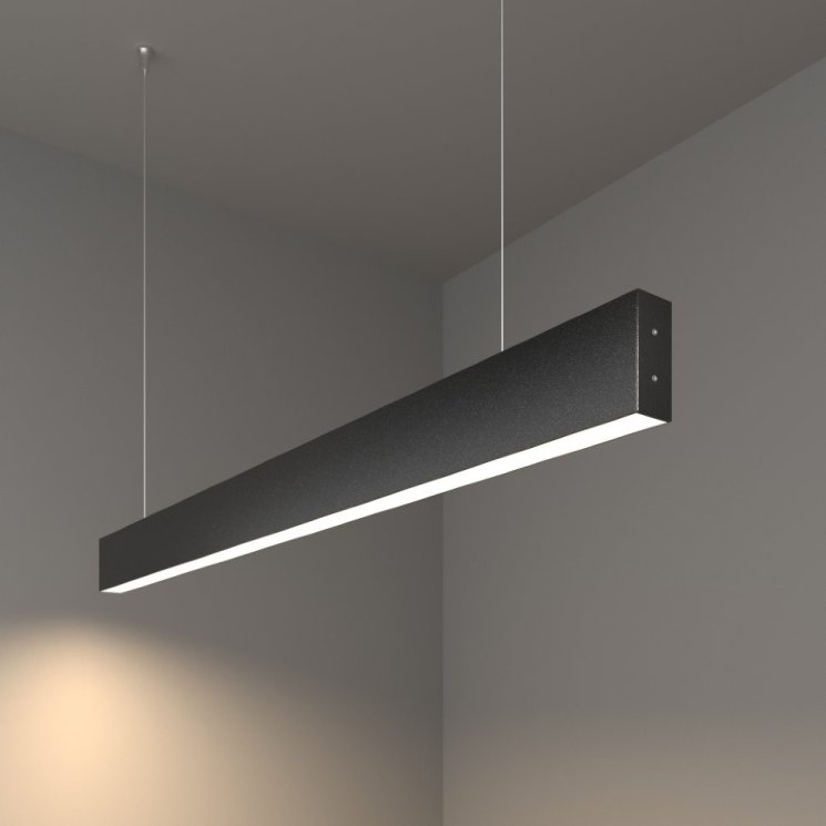 Линейный подвесной светильник Elektrostandard LSG-01-1-8*103-4200-MSh черная шагрень (a042949)