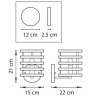Бра Lightstar Epsilon 735610