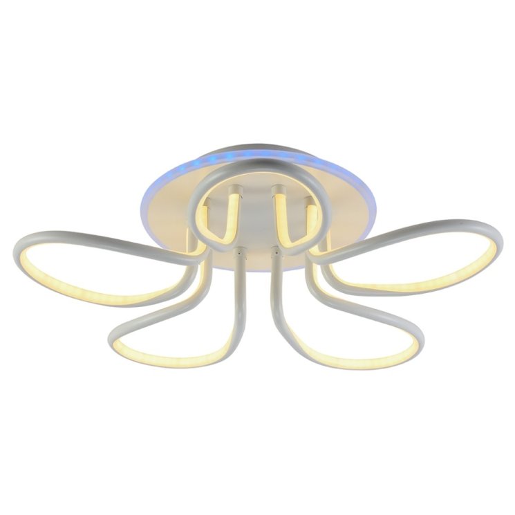 Потолочная светодиодная люстра с пультом ДУ Profit Light 6009/5 WHT