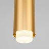 Подвесной светодиодный светильник Dante Eurosvet 50203/1 LED матовое золото (a051710)