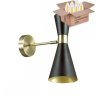Бра с лампочкой Lumion Quinn 3662/1W+Lamps E14 Свеча