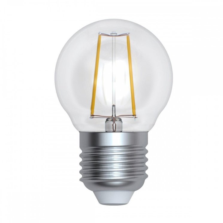 Диммируемая светодиодная лампа E27 9W 4000K (белый) Air Uniel LED-G45-9W-4000K-E27-CL-DIM GLA01TR (UL-00005194)