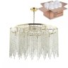 Подвесная люстра Odeon Chokka с лампочками 5028/12+Lamps E14 P45