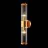 Бра Crystal Lux с лампочками SANCHO AP2 GOLD+Lamps E14 Свеча