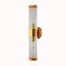 Бра Crystal Lux с лампочками SANCHO AP2 GOLD+Lamps E14 Свеча