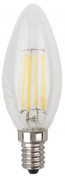 Лампа светодиодная ЭРА E14 9W 4000K прозрачная F-LED B35-9w-840-E14 Б0046995