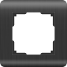 Рамка на 1 пост (графит) Stream Werkel W0012104