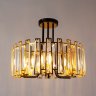 Потолочная люстра Arte Lamp Amber с поддержкой Алиса A1028PL-6BK-A