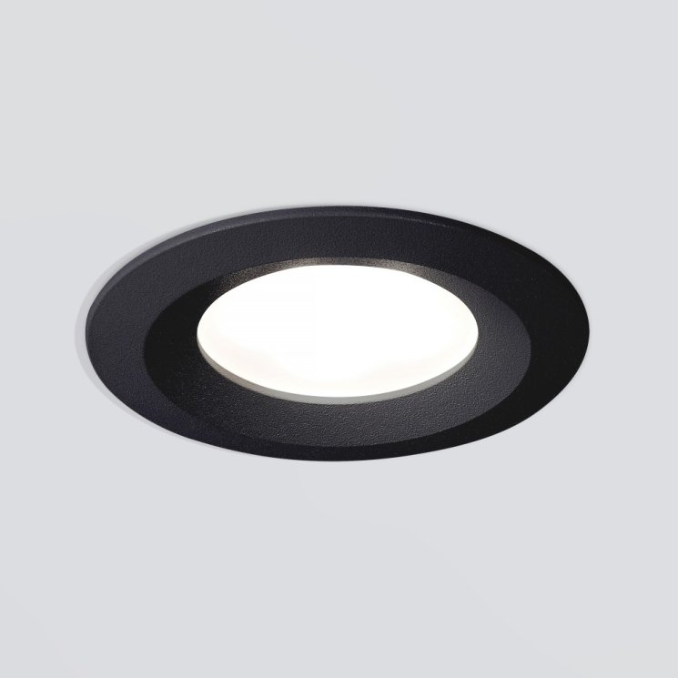 Встраиваемый светильник Elektrostandard 110 MR16 черный (a053332)