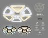 Потолочная светодиодная люстра с пультом ДУ (инфракрасный) Ambrella light Acrylica FA4494