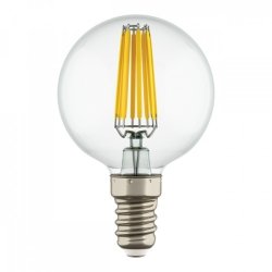 Филаментная лампа E14 6W 2800K (теплый) G50 Led Lightstar (933802)