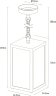 Уличный подвесной светильник Arte Lamp Belfast  A4569SO-1BK