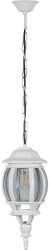 Светильник садово-парковый Feron 8105/PL8105 восьмигранный на цепочке 100W E27 230V, белый 11103