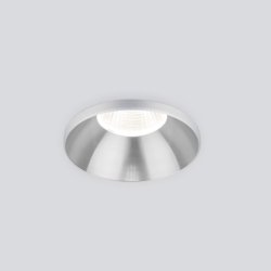 Встраиваемый светодиодный светильник Elektrostandard Nuta 25026/LED 7W 4200K SL серебро (a056782)