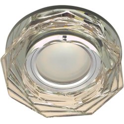 Встраиваемый светильник с LED подсветкой Fametto Luciole DLS-L122 GU5.3 BRONZE-CLEAR (UL-00000370)