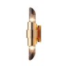 Настенный светильник CRYSTAL LUX с лампочками JUSTO AP2 GOLD+Lamps E14 Свеча