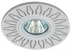 Встраиваемый светильник c LED подсветкой Эра DK LD31 WH (Б0036500)