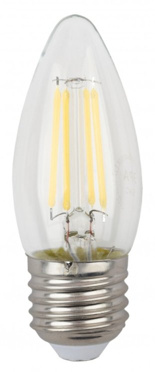 Лампа светодиодная ЭРА E27 9W 4000K прозрачная F-LED B35-9w-840-E27 Б0046997