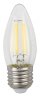 Лампа светодиодная ЭРА E27 9W 4000K прозрачная F-LED B35-9w-840-E27 Б0046997